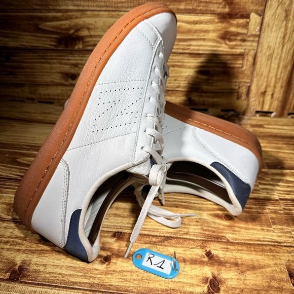 Other - New Balance x J Crew #ct791jc4 Mens US 9 D Medium White Leather Sneakers Shoes